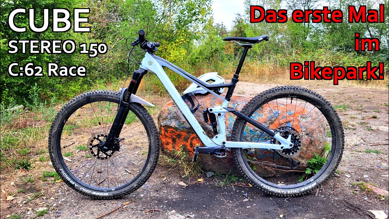 Cube Stereo 150 C:62 Race 2022 & Shigura - First Bike Park Test in Schöneck