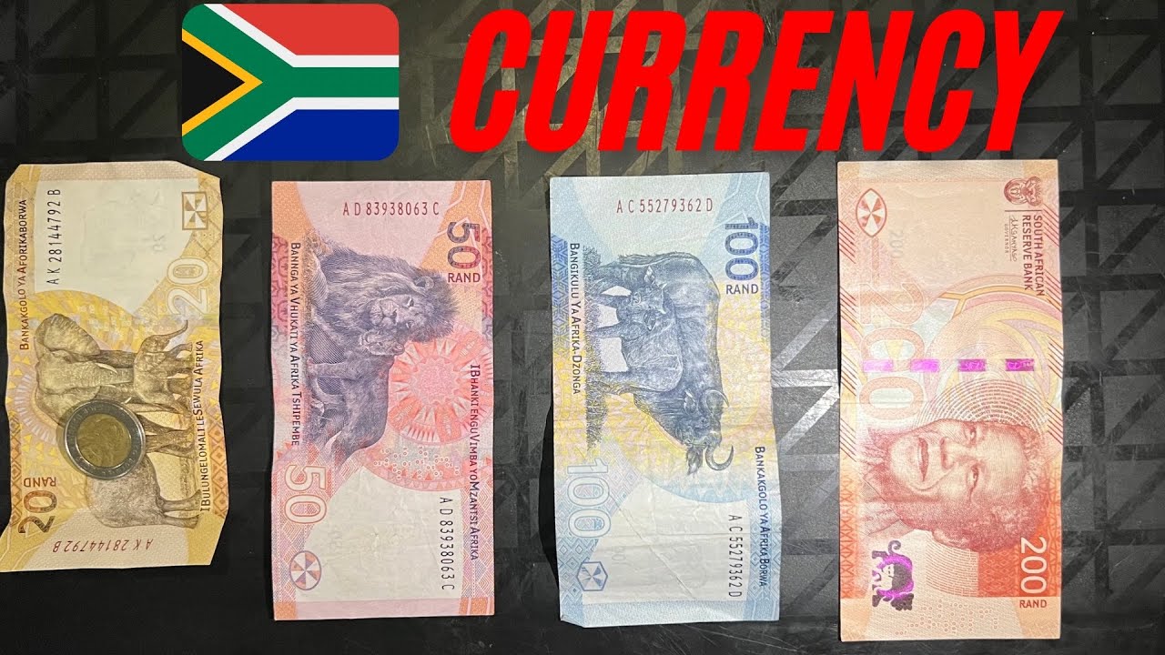 CURRENCY AND NOTES OF SOUTH AFRICA 🇿🇦