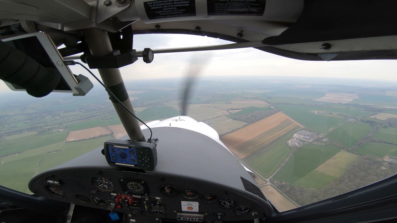 Simulated Engine Failure in a C42 microlight