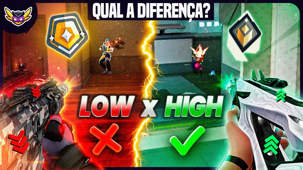 TODOS S&Atilde;O HORR&Iacute;VEIS? A VERDADE sobre LOW e HIGH ELO no VALORANT