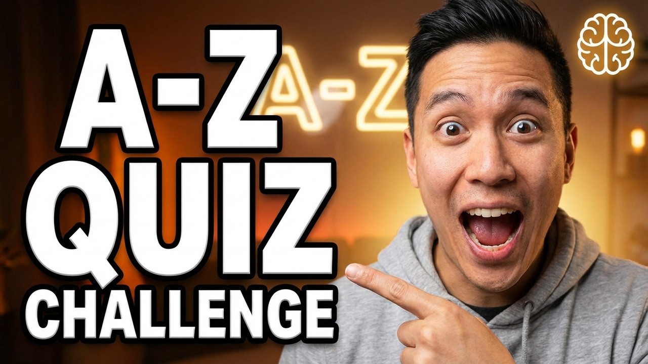 Only Smart People Can Pass This A-Z Quiz | General Knowledge Challenge