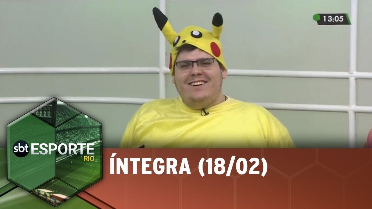 SBT Esporte Rio - &Iacute;ntegra (18/02)