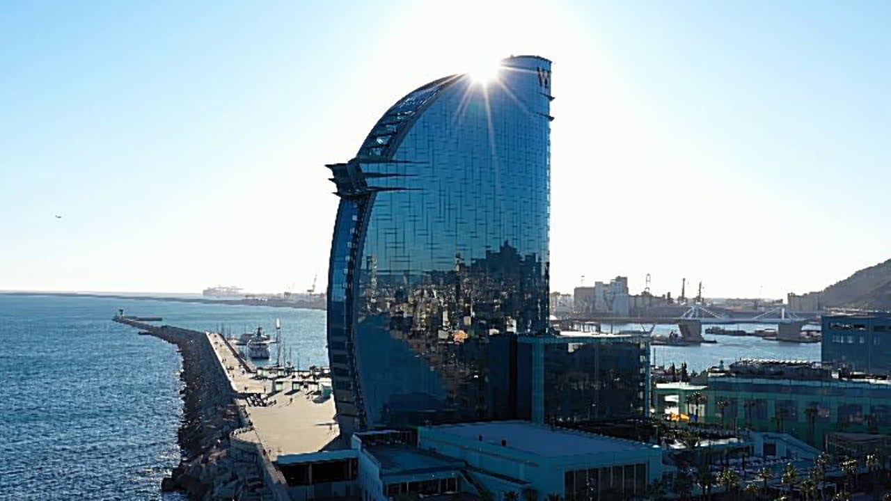 Hotel W Barcelona: Barcelona, Spain (4K/UltraHD) - Skyscraper Video Series