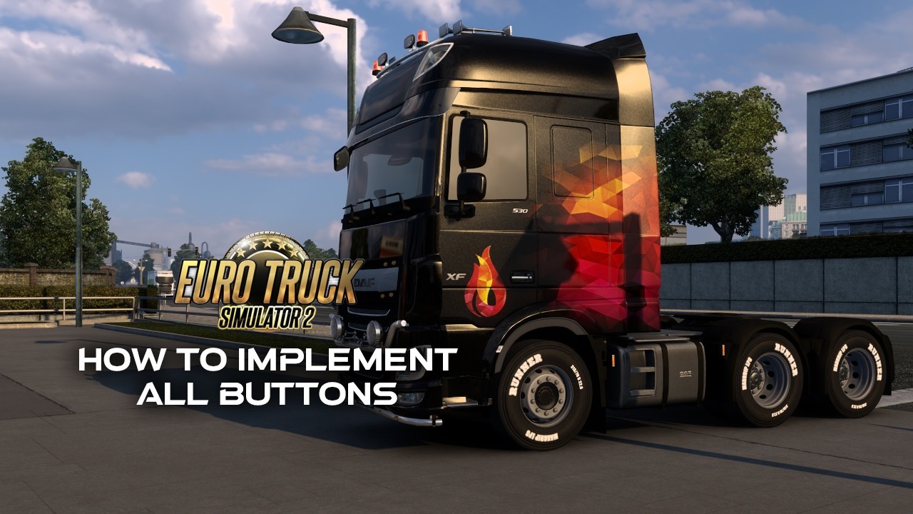 How To Implement All Buttons 🚚 Euro Truck Simulator 2 Gameplay in Tamil 🚚 Master 360 Play
