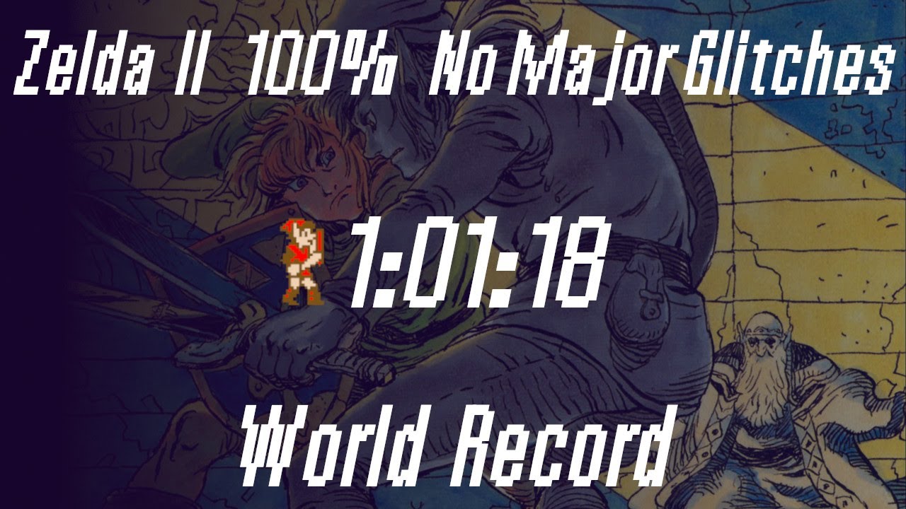 Zelda II 100% Speedrun 