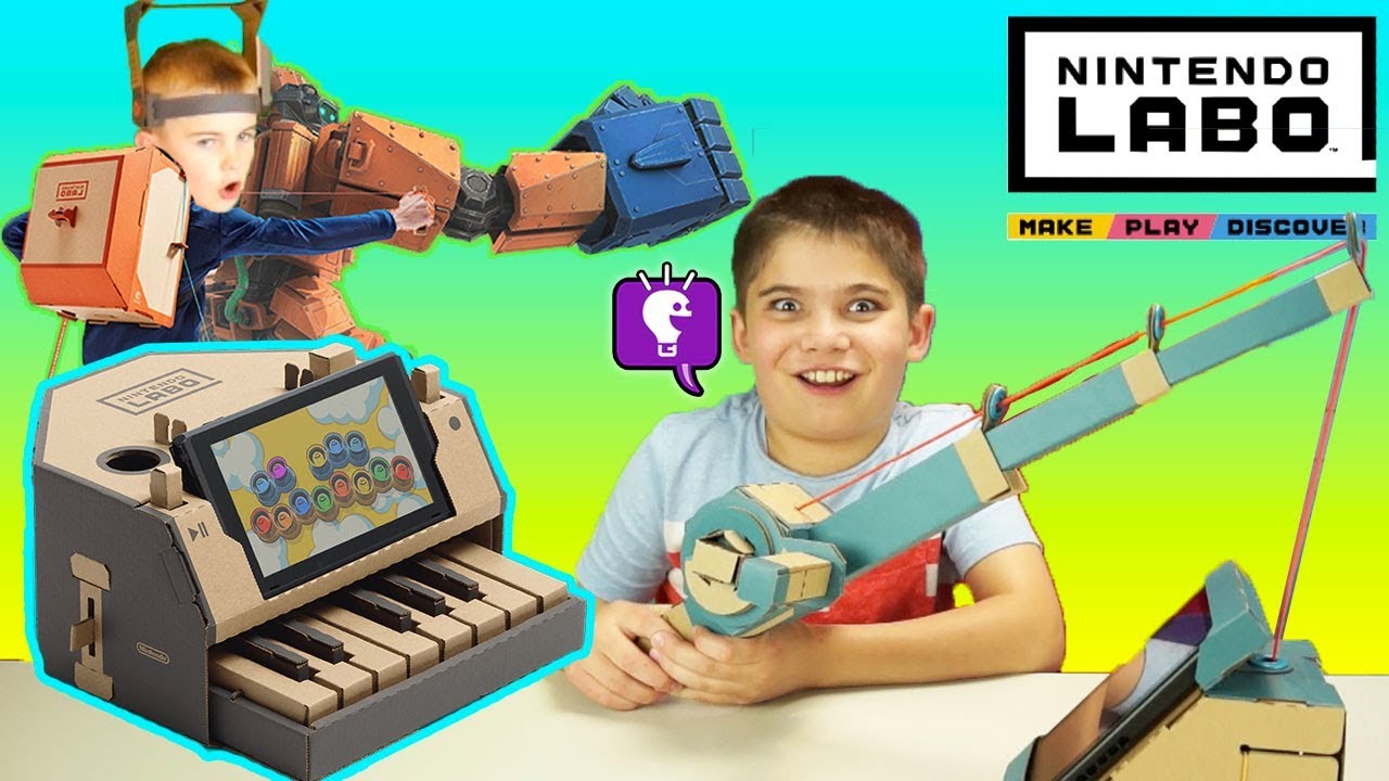 Nintendo LABO Review by HobbyKidsTV