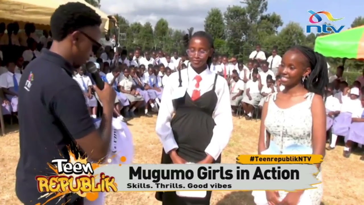 Teen Republik | Mugumo Girls демонстрируют свои навыки, талант и позитивную атмосферу.