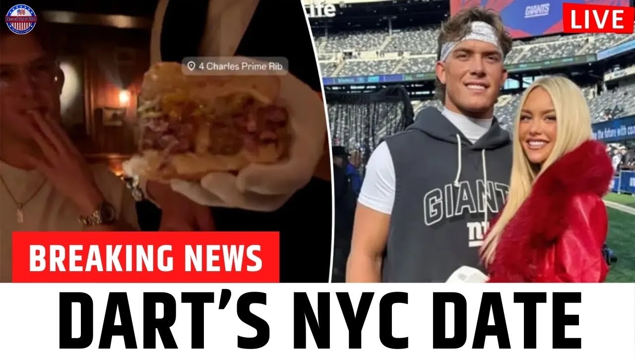 Jaxson Dart Spotted! Giants QB’s Romantic NYC Date🔴 LIVE BREAKING NEWS