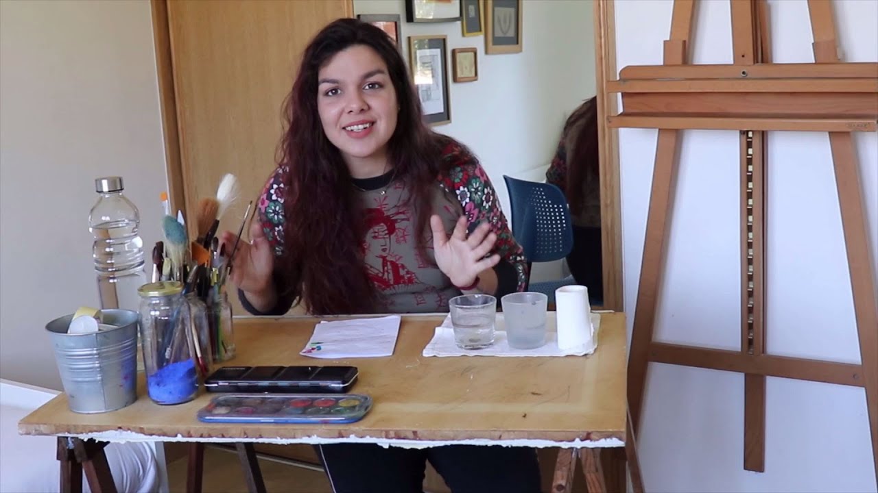 Aguarelas! - Oficina de artes plásticas