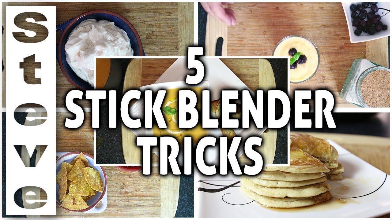 5 хитростей для погружного блендера — рецепты для погружного блендера