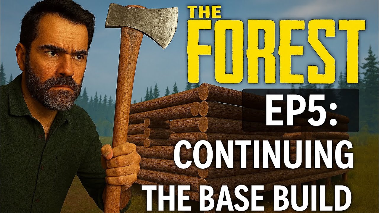The Forest EP5: Continuing The Base Build