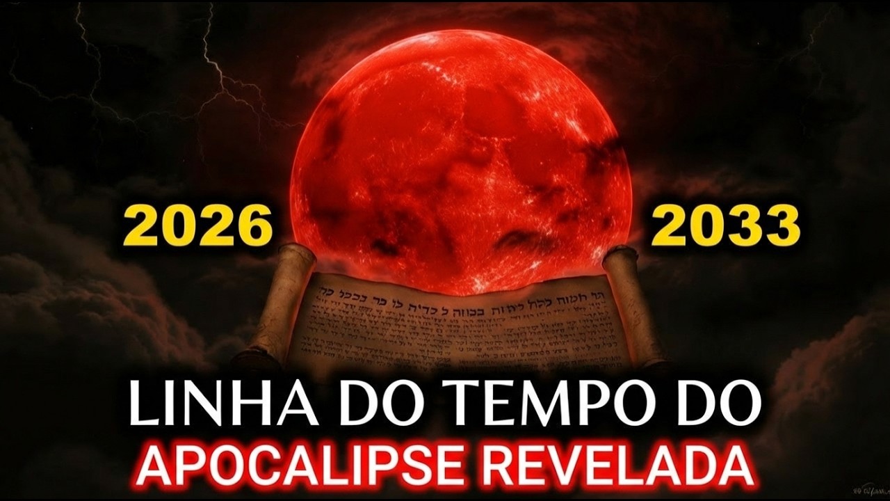 📜 A LINHA DO TEMPO OCULTA DO Apocalipse: O QUE ACONTECE ENTRE 2026 E 2033