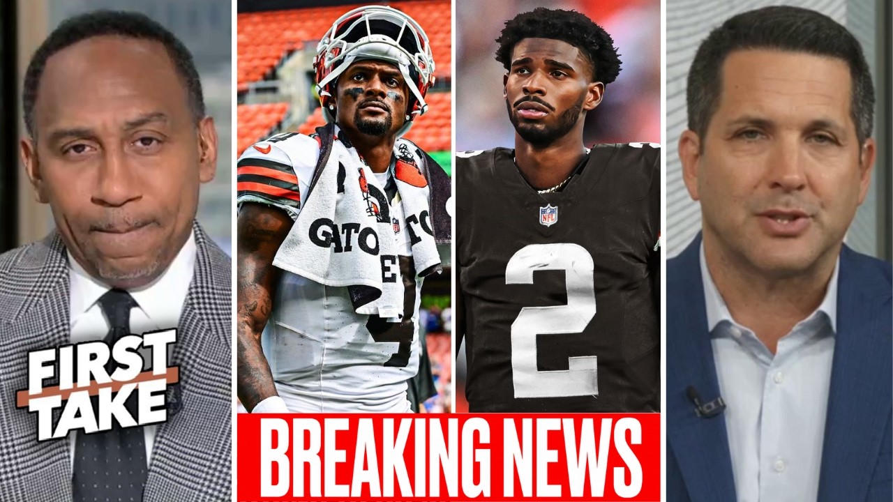 FIRST TAKE | Stupidest choice ever - Stephen A. slams Browns to make Shedeur backup QB for Watson