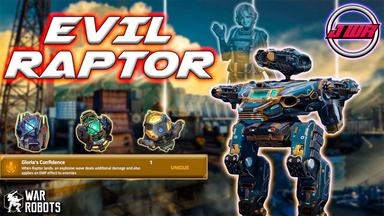 [WR] These new Weapons are Evil PIXONIC! war robot Update 10.1 raptor robot gameplay #warrobots