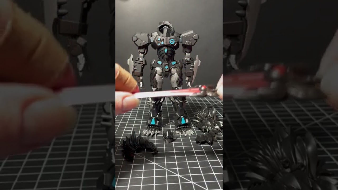 Transformers: Nemesis Leo custom paint job. P6