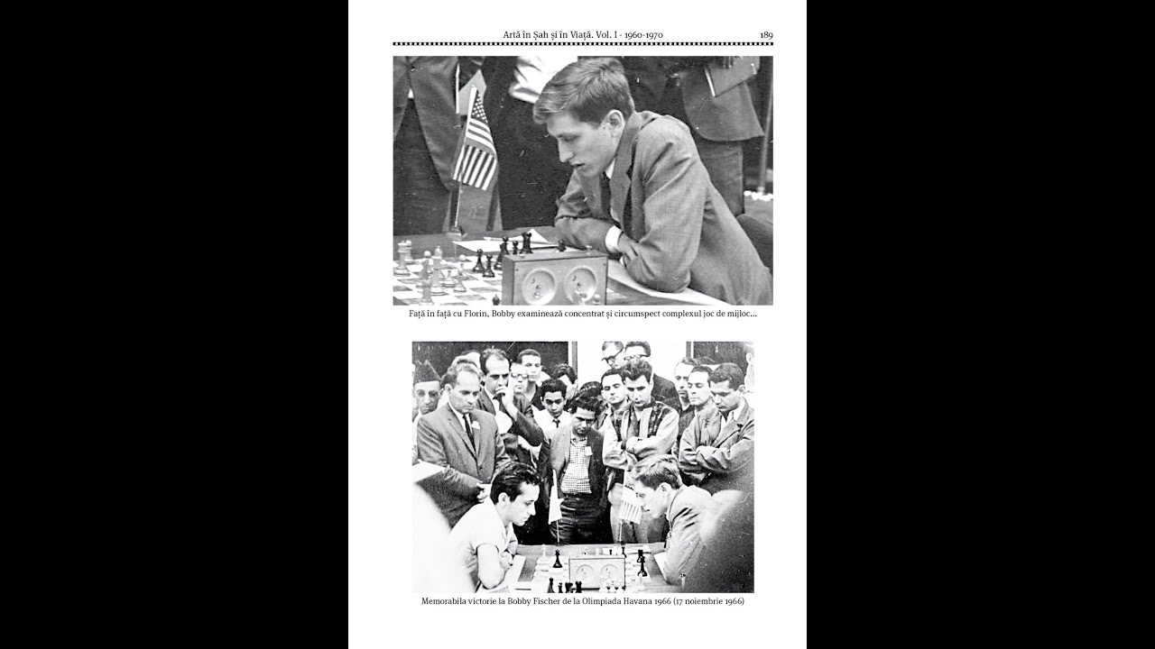 Beating Bobby Fischer: Florin Gheorghiu VS Robert James Fischer -  Olympiad Havana 1966