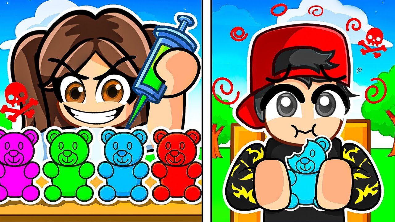 ZEHİRLİ ŞEKER OYUNU💥ROBLOX POSION CANDY