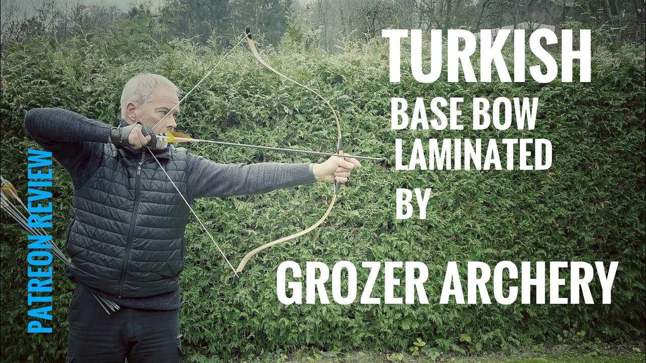 Лук с турецкой основой из ламинированного материала от Grozer Archery — обзор на Patreon
