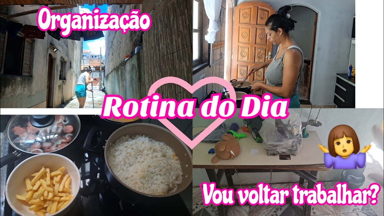 ROTINA E ORGANIZAÇÃO DO LAR🏠| VOU VOLTAR A TRABALHAR?