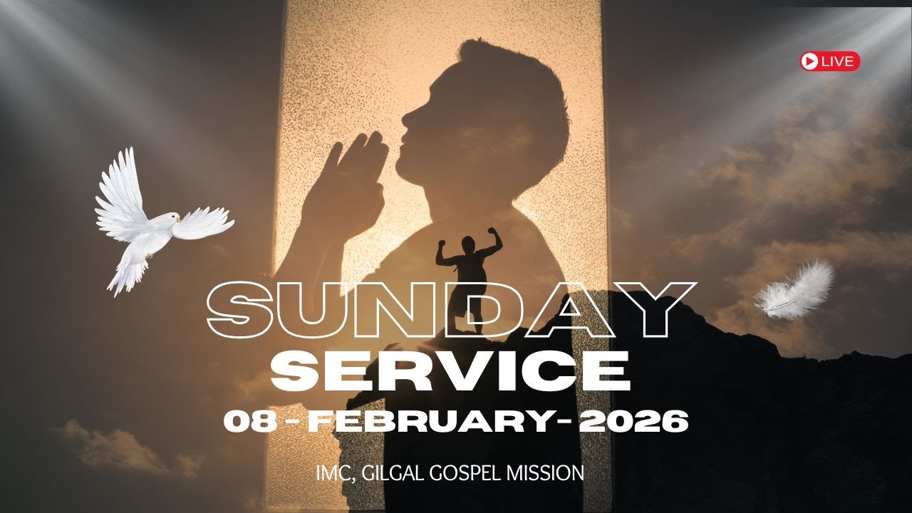 🛑LIVE - SUNDAY SERVICE | GGM, IMC ASHOK NAGAR | 08 February 2026