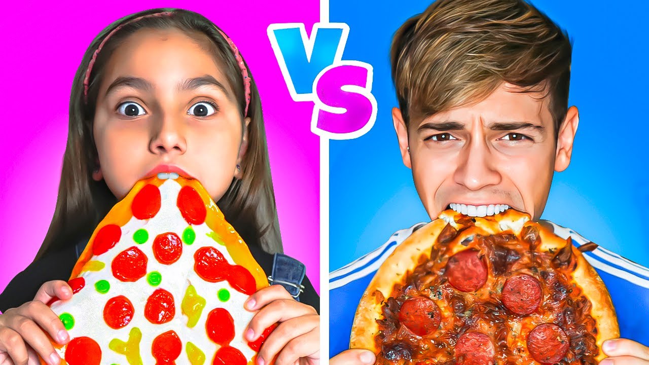 COMIDA GOMITA vs COMIDA REAL