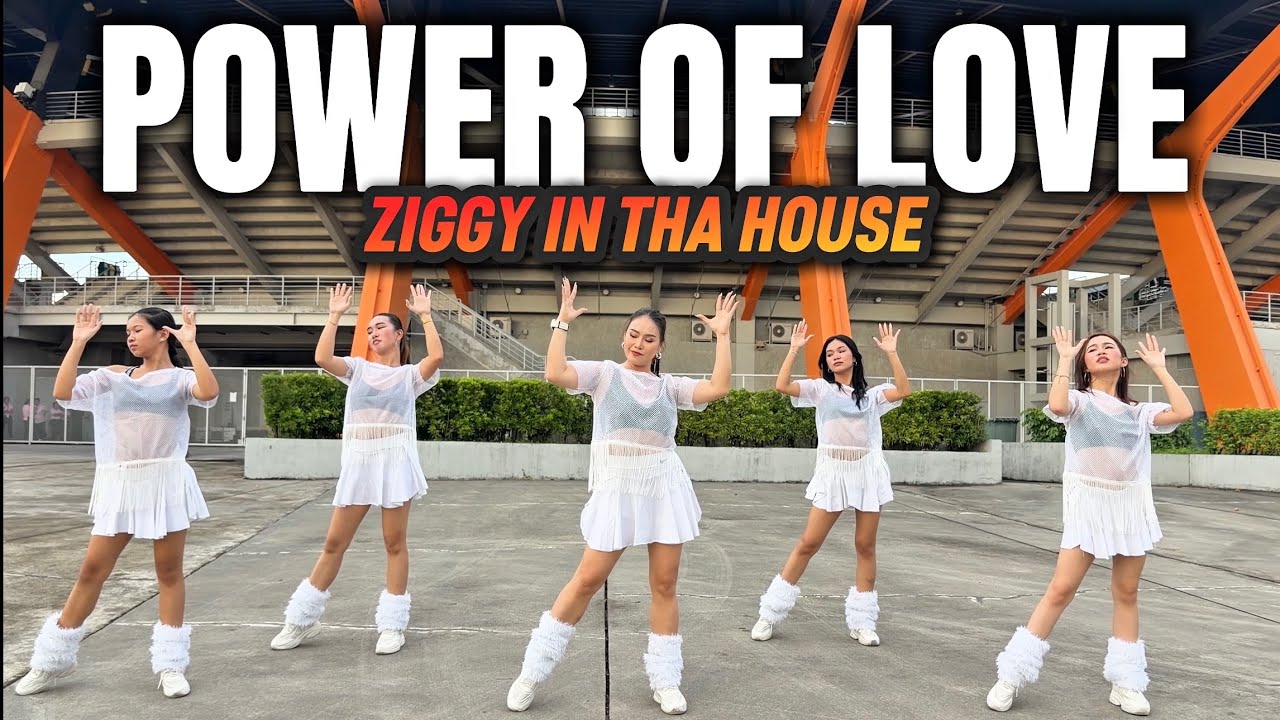 POWER OF LOVE by Celine Dion | Ziggy In Tha House |   Cumbia | Dance Workout ft. Danza Carol Angels