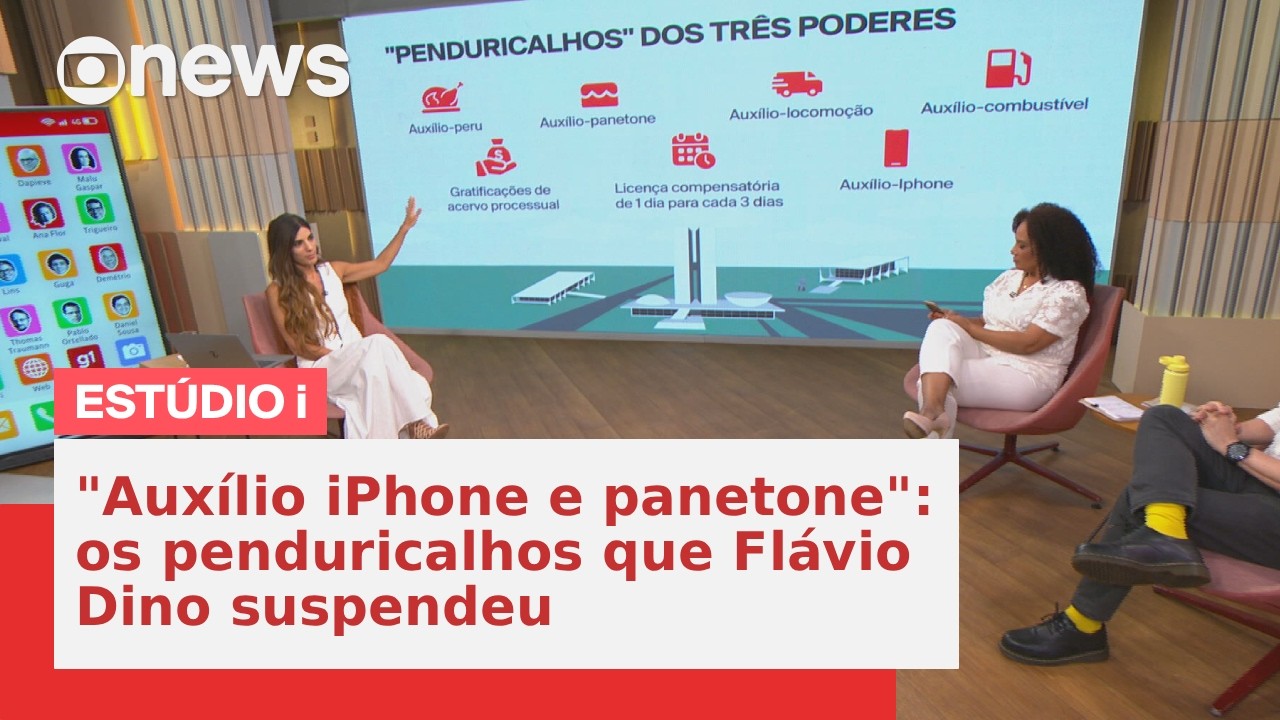 'Auxílio iPhone e panetone': os penduricalhos que Flávio Dino suspendeu