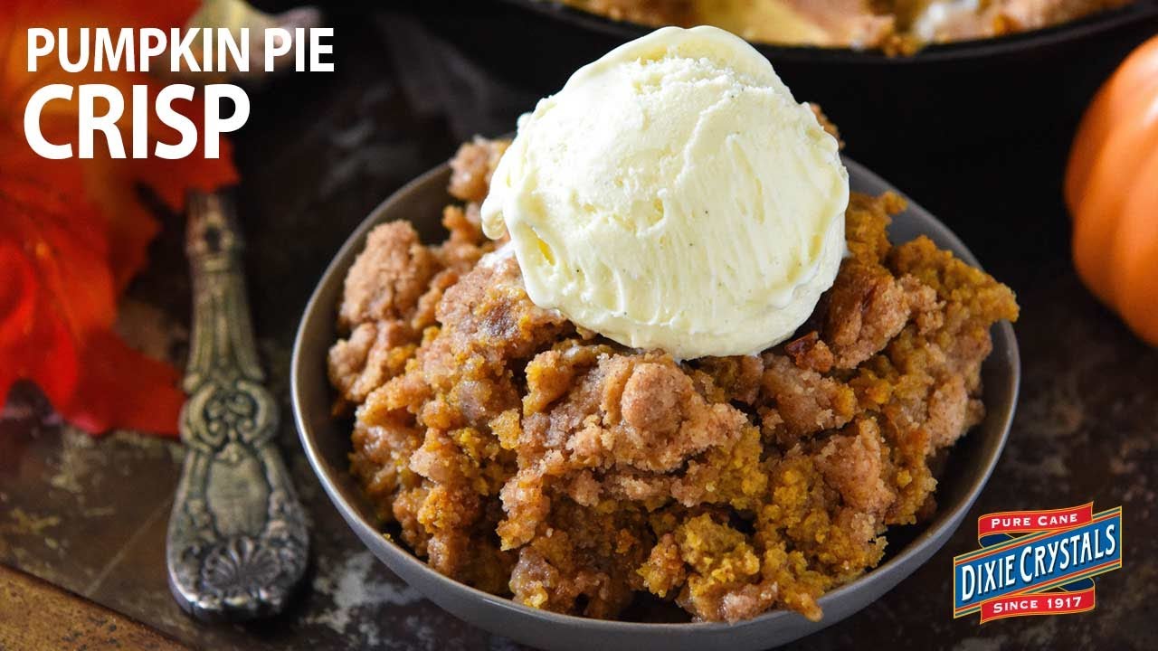 How to Make Pumpkin Pie Crisp