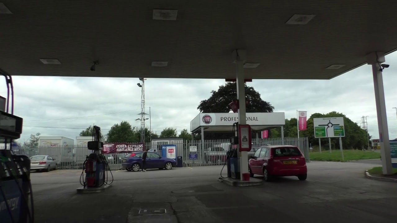 Driving On Temeside Way, Broomhall Way, Crookbarrow Way & Whittington Road, Worcester, England