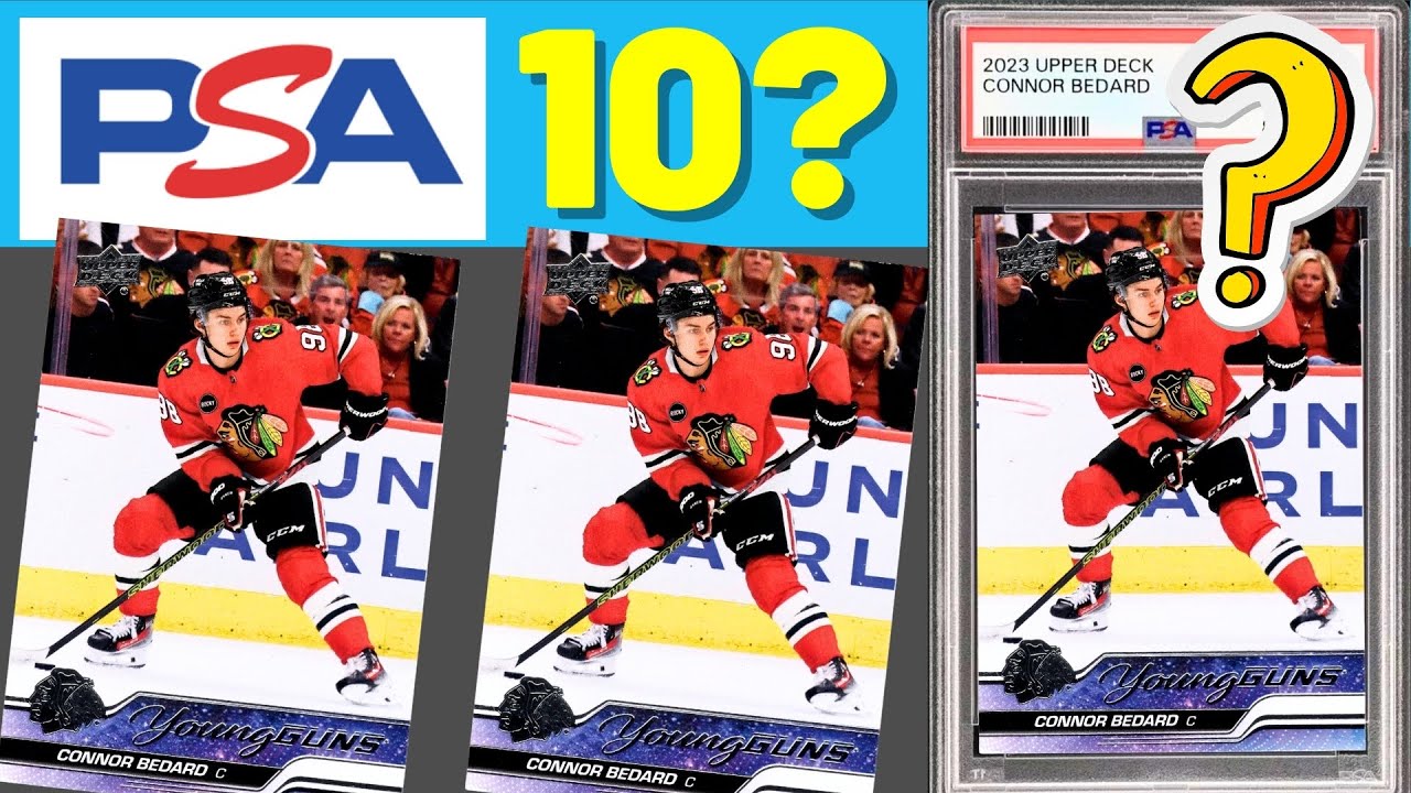 It's BACK!!! PSA Return! Connor Bedard Young Guns! What grade did it get?