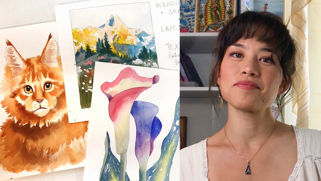 The Basics of How to Watercolor Anything (Intro)