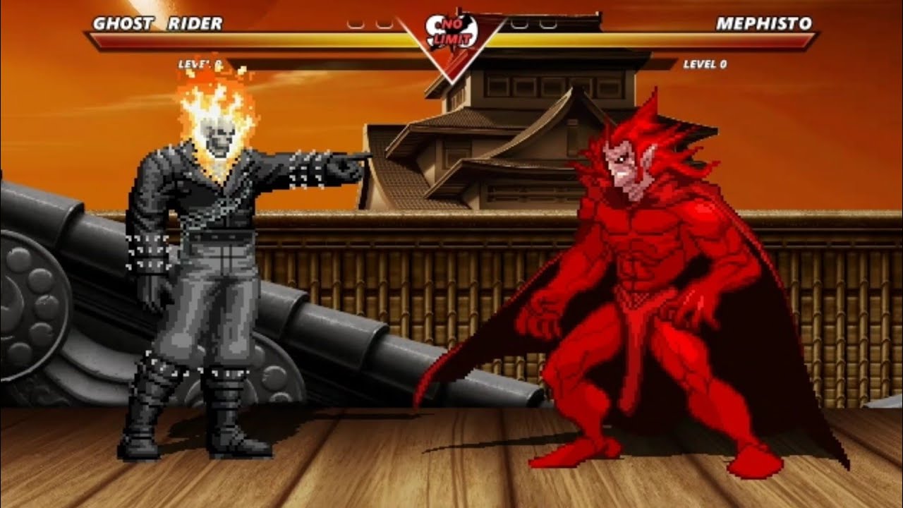 GHOST RIDER vs MEPHISTO - The highest level of exciting fight !