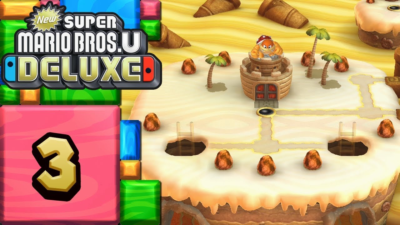 New Super Mario Bros. U Deluxe ITA [Parte 3 - Deserto delle torte]