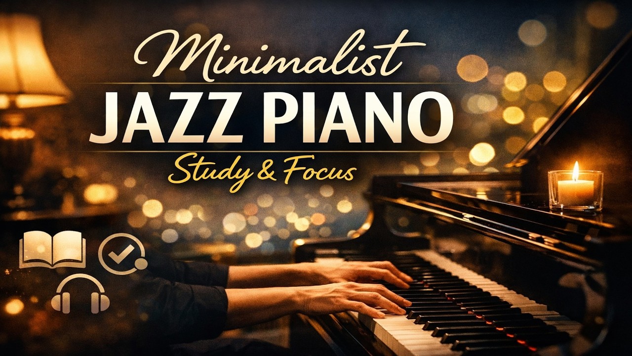 Minimalist Jazz Piano (Study & Focus)