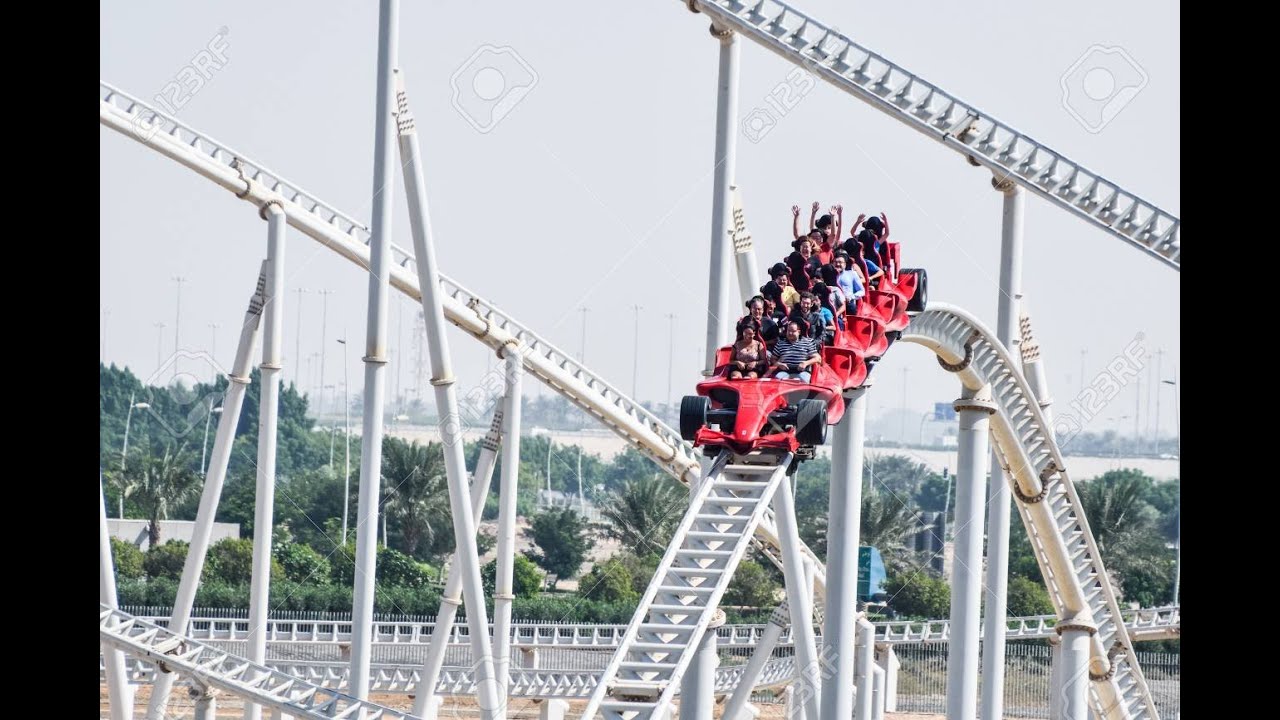 Ferrari World - Roller Coaster Formula Rossa - Abu dhabi