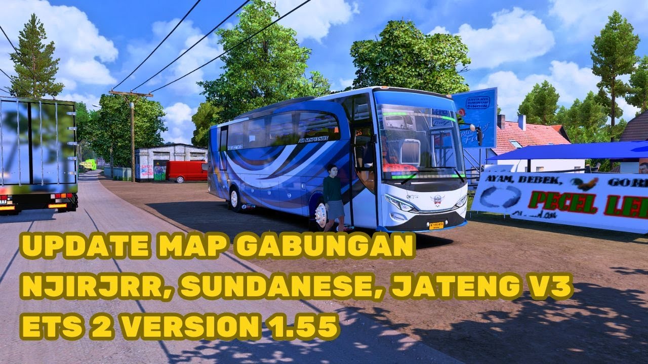 UPDATE MAP GABUNGAN NJIRJRR vs SUNDANESE 2.0 vs MAP JATENG v3.3 l ETS 2 versi 1.55