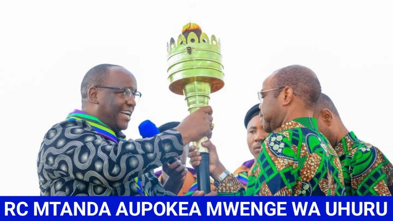 MWENGE WA UHURU WAWASILI MWANZA, RC MTANDA AUPOKEA