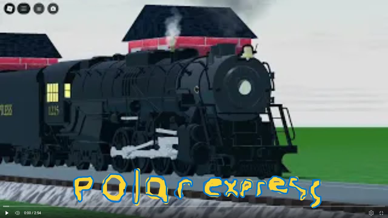 polar express ice scene