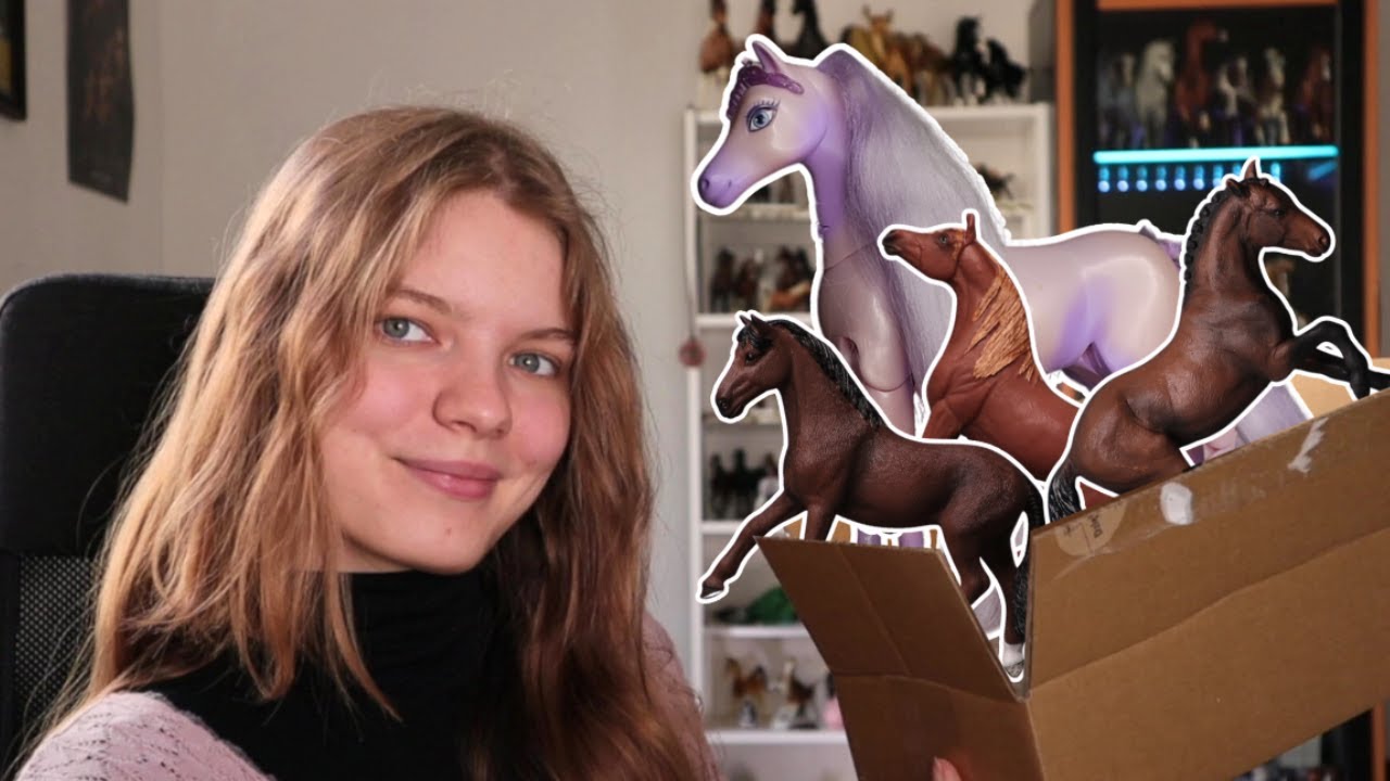 3 LBiaki i koń Barbie! | Unboxing + recenzja | Modele koni Schleich, Mojo, Safari