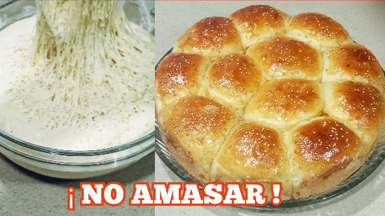 PARA hacer éstos  BOLLOS EXTRATIERNOS, NO DEBES AMASAR 🤫 y su sabor y aroma 🤤 IRRESISTIBLES ❤