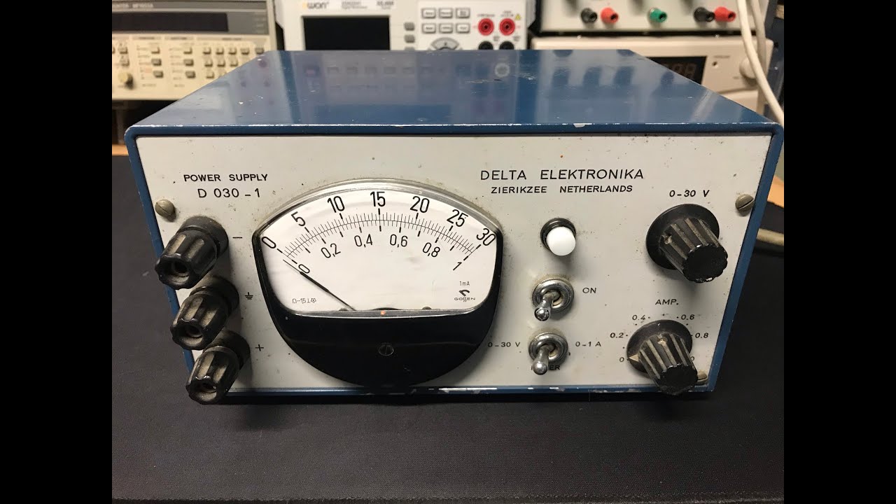 #117 Delta Elektronika D030-1 Restore 1965-1970 Teardown