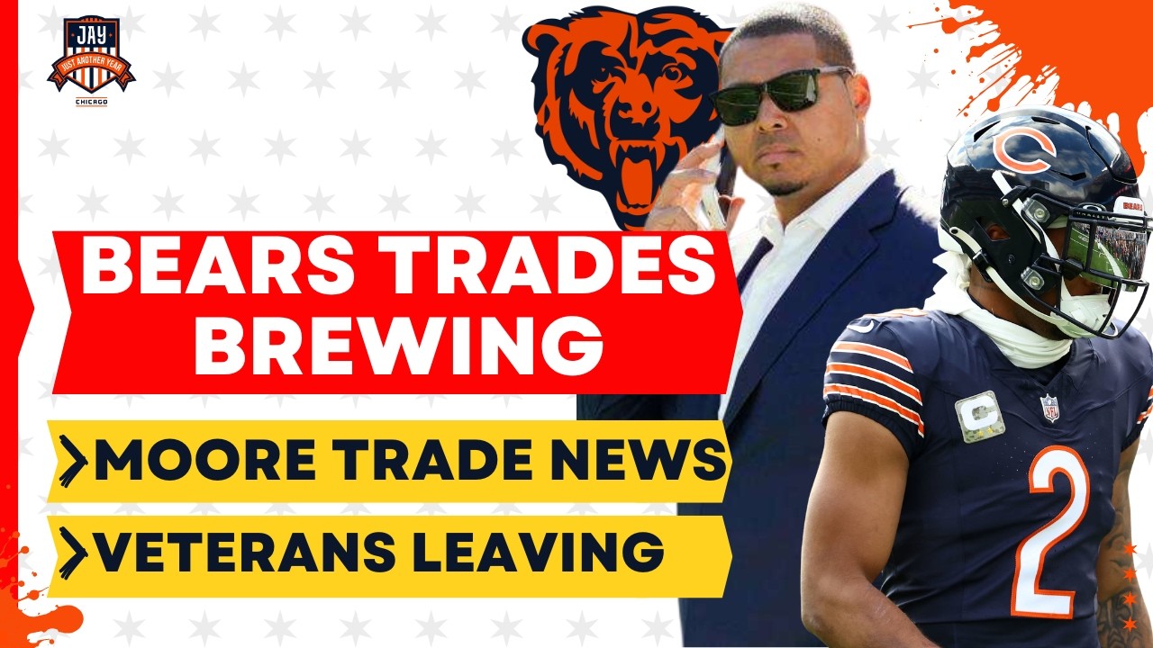MOVES: Bears Open To Trading DJ Moore, Bagent via Ryan Poles + Veterans Likely Let Walk