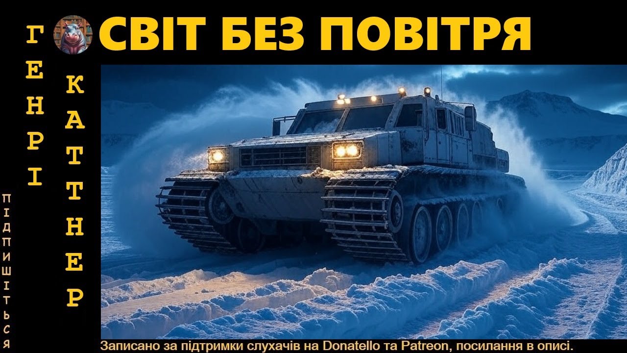 Генрі Каттнер - Світ без повітря #аудіокнигиукраїнською #аудіокниги #фантастика #космос