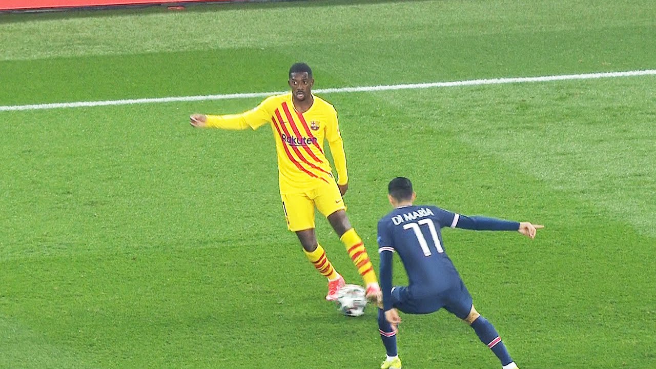 Ousmane Dembele was SO UNLUCKY against P$G