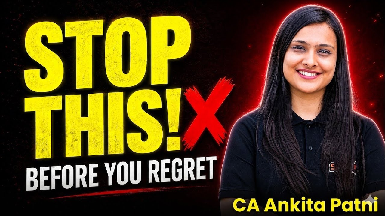 Motivatinal lecture by CA Ankita Patni || motivation by ankita patni || #dreamca || #ca