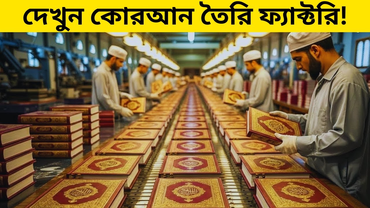 পবিত্র আল কুরআন কি ভাবে শতাব্দীর পর শতাব্দী ধরে সংরক্ষিত হয়  ইতিহাস থেকে ফ্যাক্টরি থেকে হাত পর্যন্ত