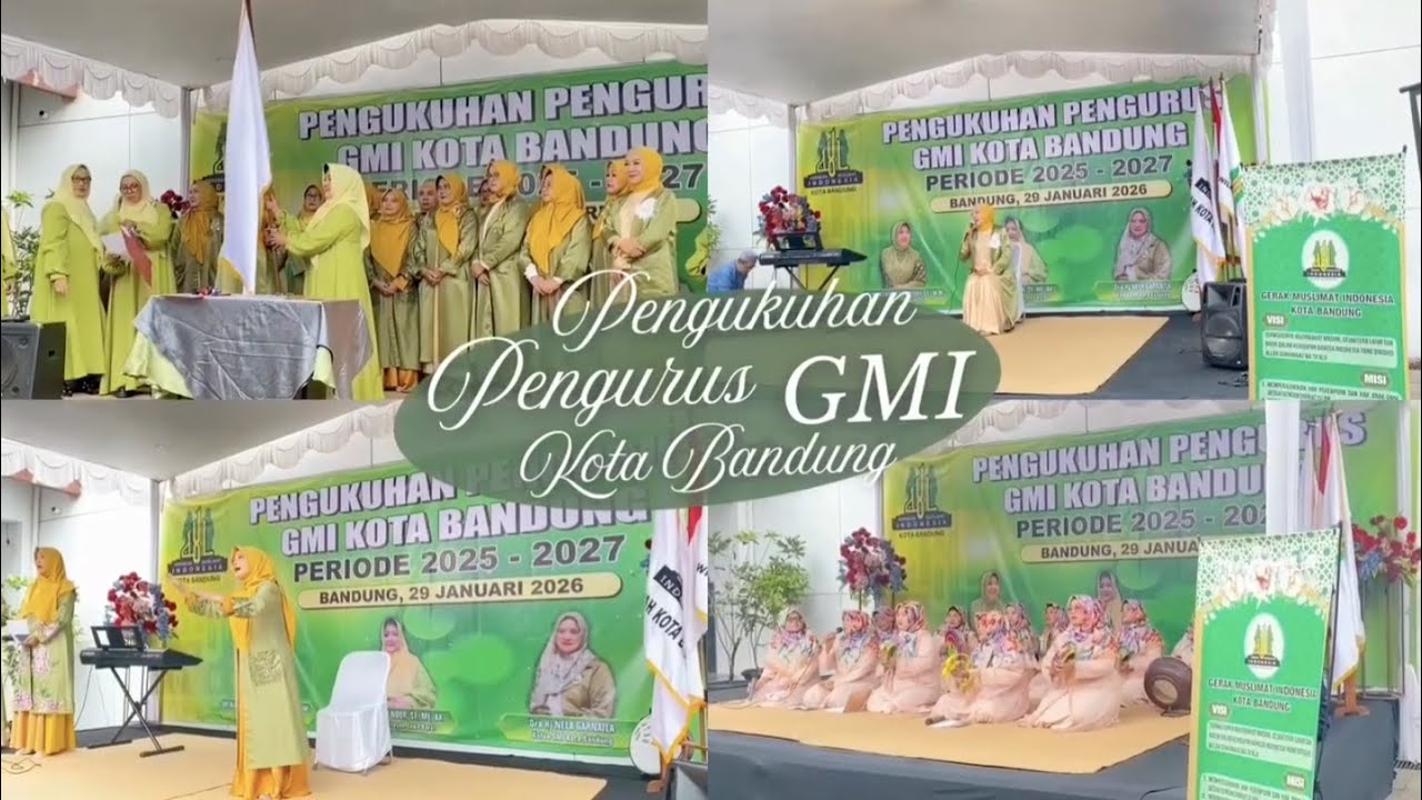 PENGUKUHAN PENGURUS GMI KOTA BANDUNG PERIODE 2025/2027