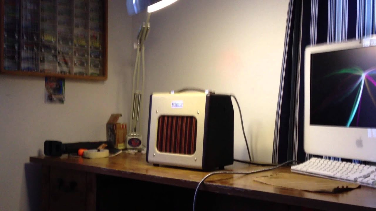 Fender Champion 600 tube amp with R7 removed and R19 toggled