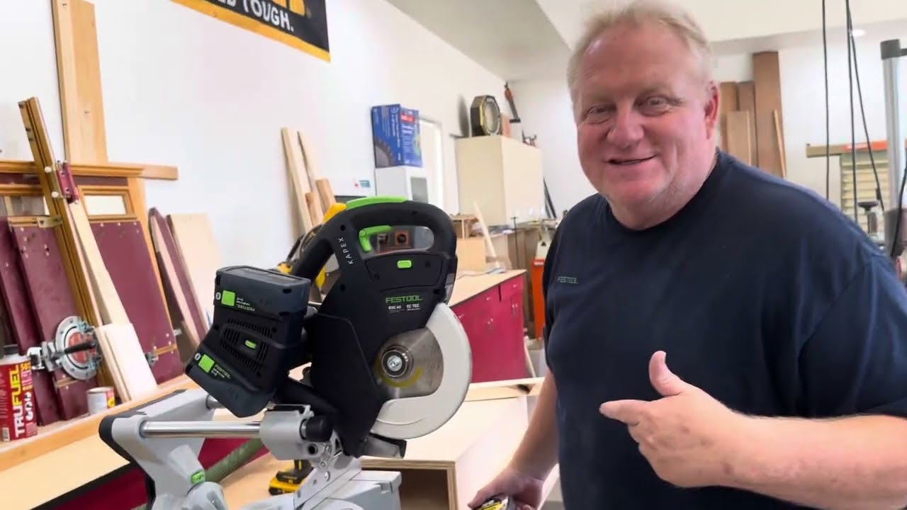 I’m making a Kapex cordless mitersaw work station.