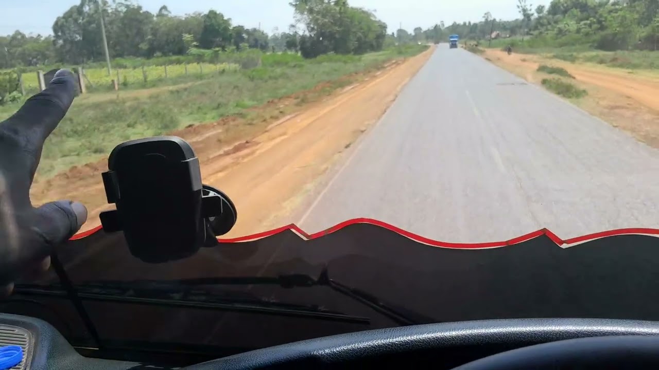 Kisumu-Busia Rd repairs.
